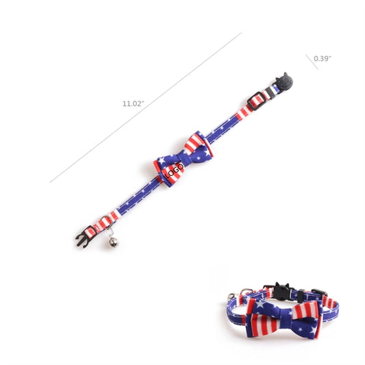 Flag pet collar