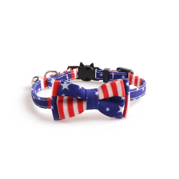 Flag pet collar