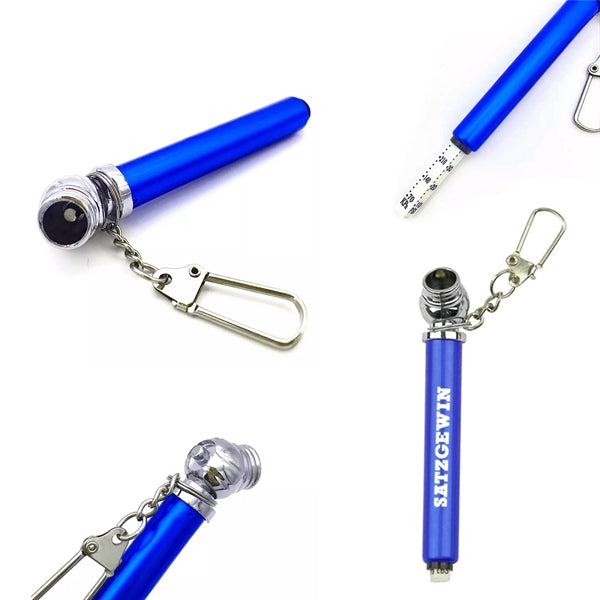 Compact Tire Gauge Keychain