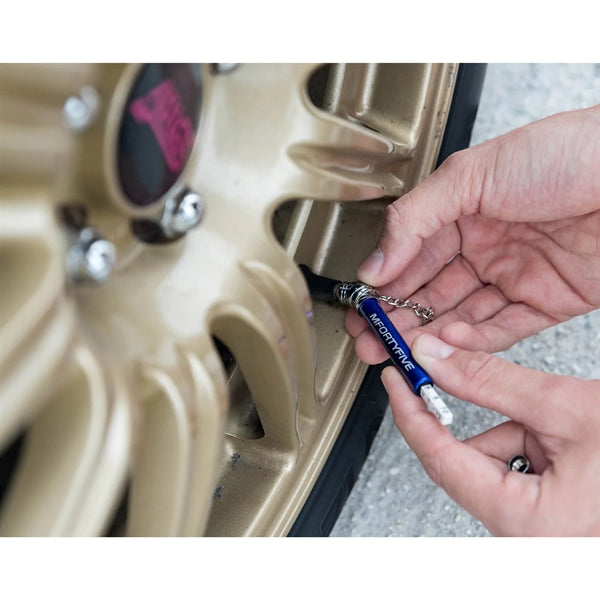 Compact Tire Gauge Keychain