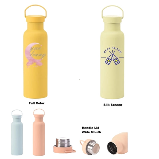 20 oz Double Wall Stainless Steel Camping Water Bottle