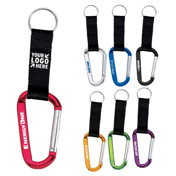 Carabiner Key holder with Strap
