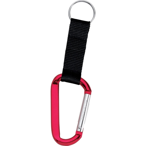 Carabiner Key holder with Strap