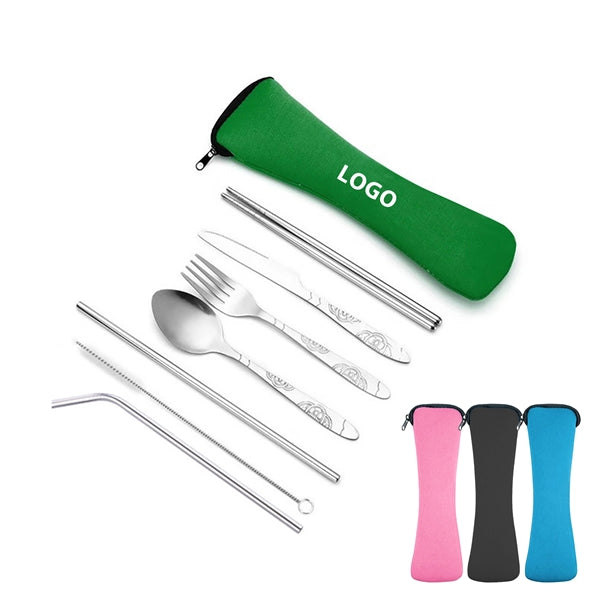7 in 1 Stainless Steel Utensils Kit