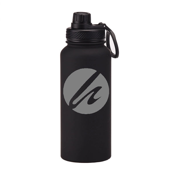 22/34 oz Insulated Stainless Steel Spout Lid Water Bottle