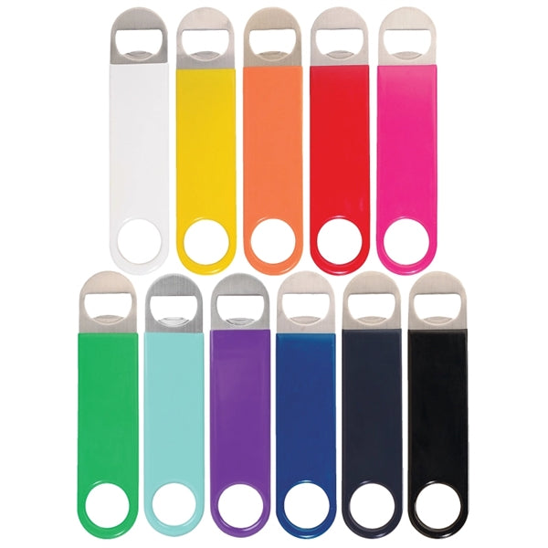 Vinyl Wrapped Paddle Style Bottle Opener