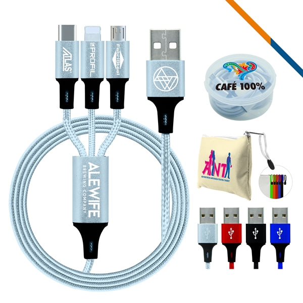 Slender 3in1 Charging Cable