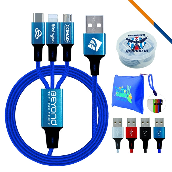 Slender 3in1 Charging Cable