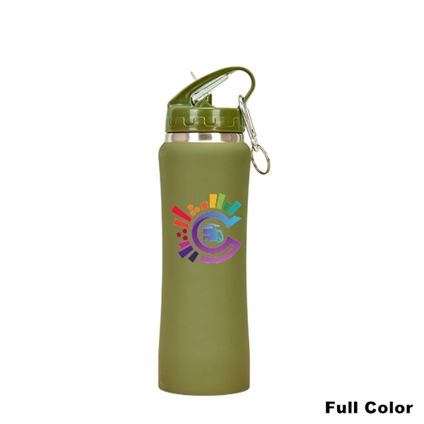 Double Wall Stainless Steel Water Bottle With Carabiner