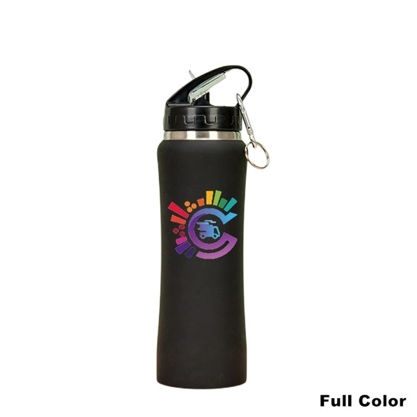 Double Wall Stainless Steel Water Bottle With Carabiner