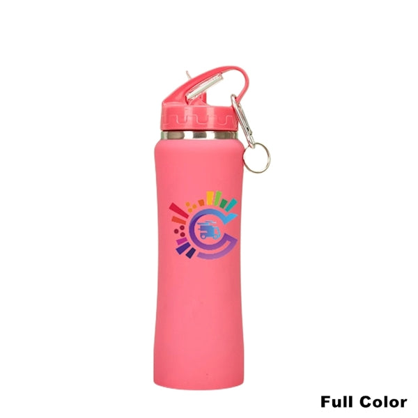 Double Wall Stainless Steel Water Bottle With Carabiner