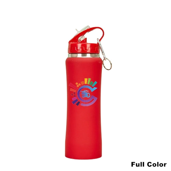 Double Wall Stainless Steel Water Bottle With Carabiner