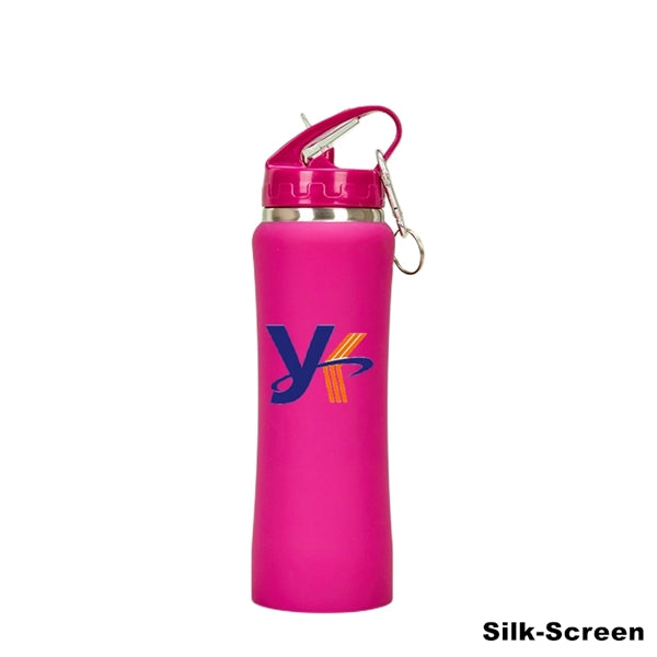 Double Wall Stainless Steel Water Bottle With Carabiner