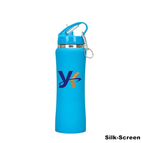 Double Wall Stainless Steel Water Bottle With Carabiner