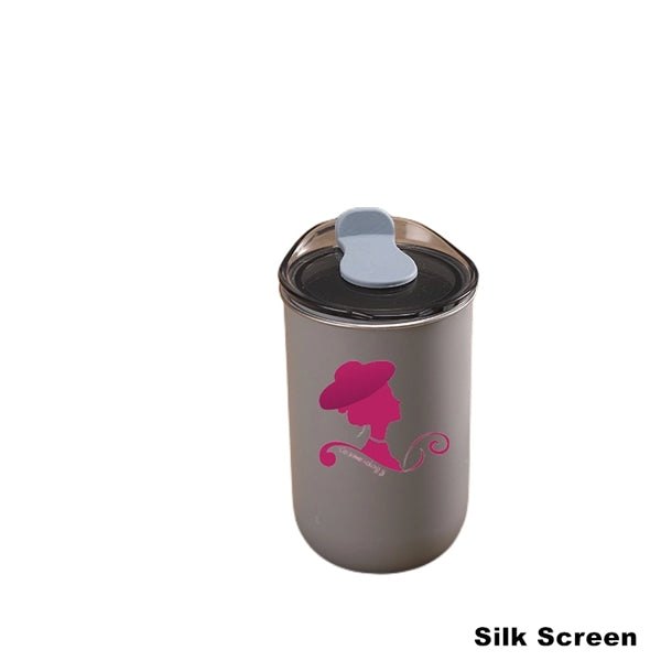 10 oz Travel Powder Coated Stainless Steel Tumbler
