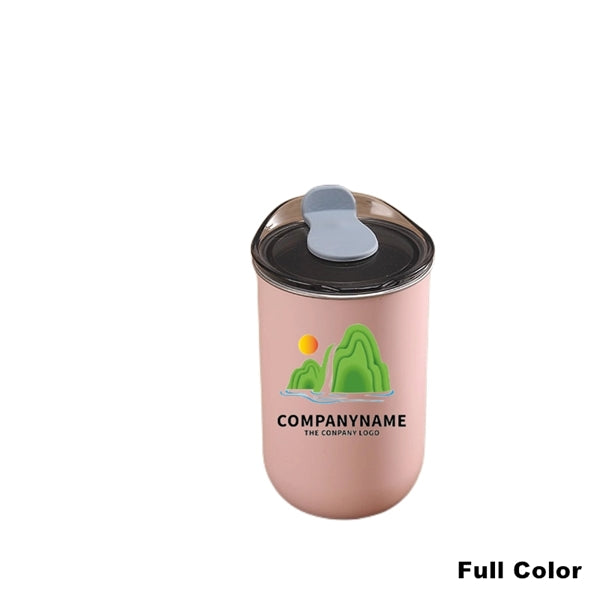 10 oz Travel Powder Coated Stainless Steel Tumbler
