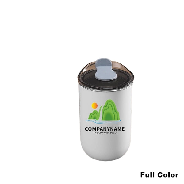 10 oz Travel Powder Coated Stainless Steel Tumbler