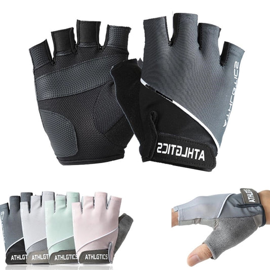 Half Finger Sports Workout Cycling Lifting Fitness Gloves