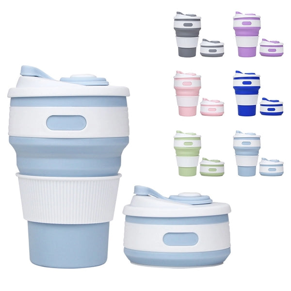Portable Silicone Drinking Collapsible Coffee Cup