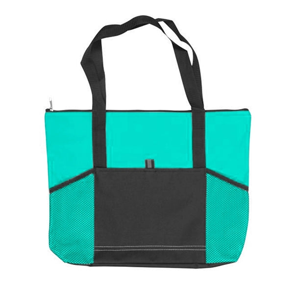 600D Polyester Jumbo Zippered Tradeshow Tote Ba