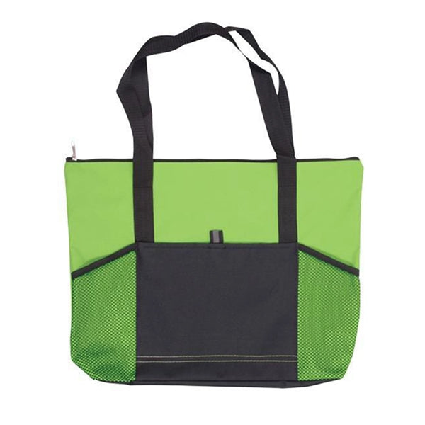 600D Polyester Jumbo Zippered Tradeshow Tote Ba