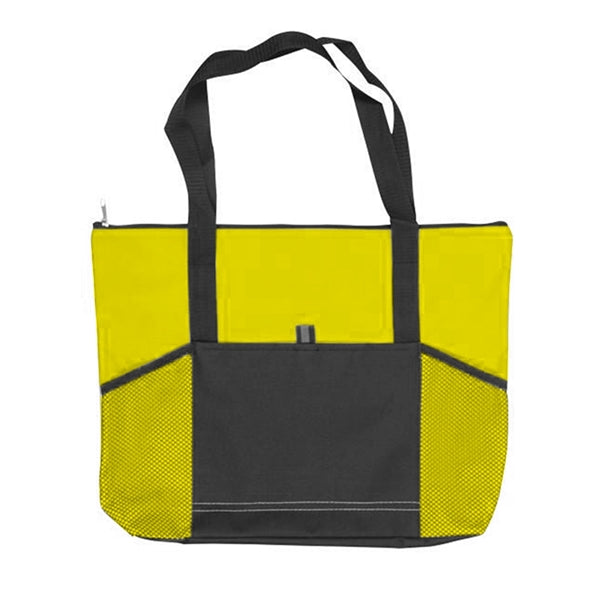 600D Polyester Jumbo Zippered Tradeshow Tote Ba