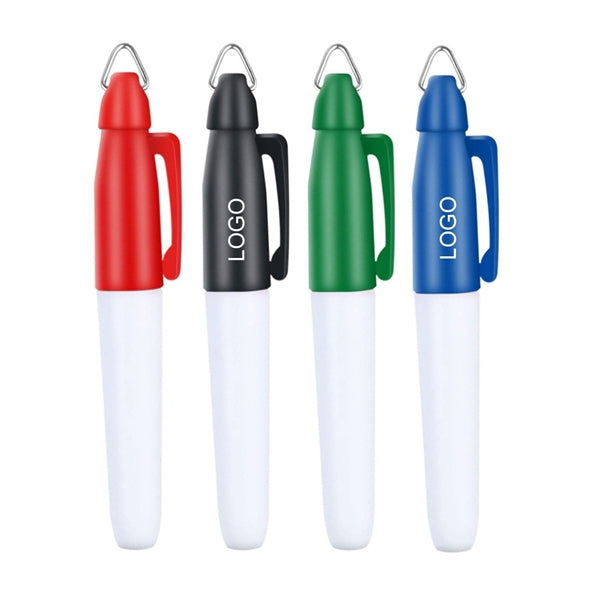 Mini Permanent Markers with Golf Keychain Clips