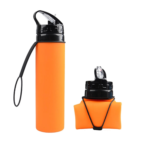 20 OZ Collapsible Silicone Water Bottle