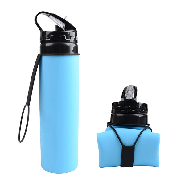 20 OZ Collapsible Silicone Water Bottle