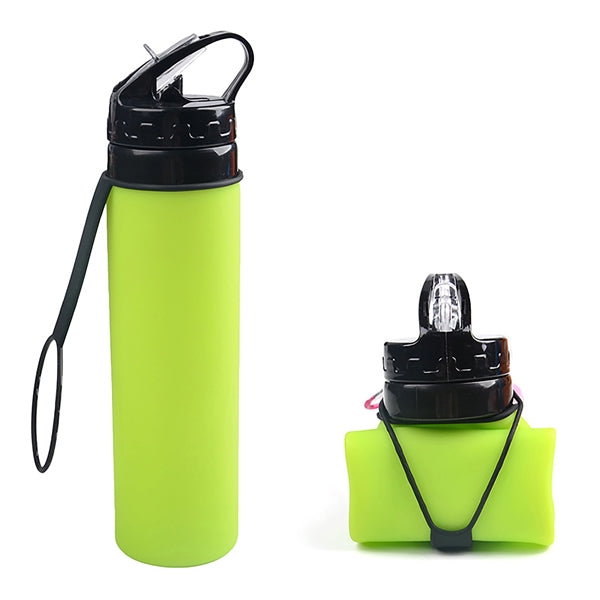 20 OZ Collapsible Silicone Water Bottle
