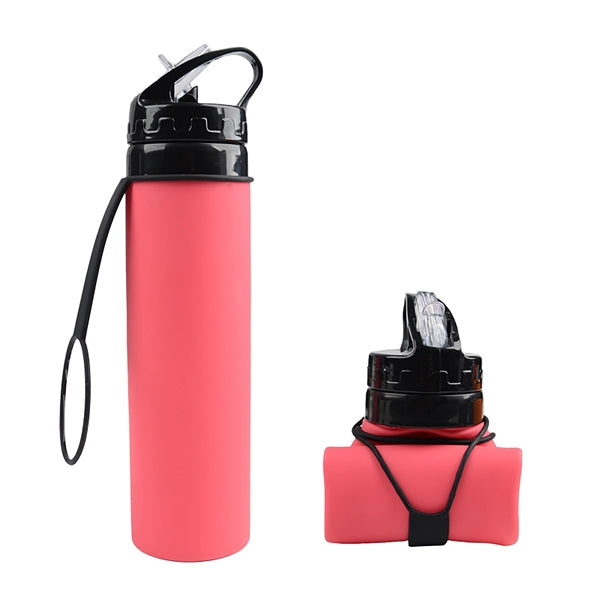 20 OZ Collapsible Silicone Water Bottle