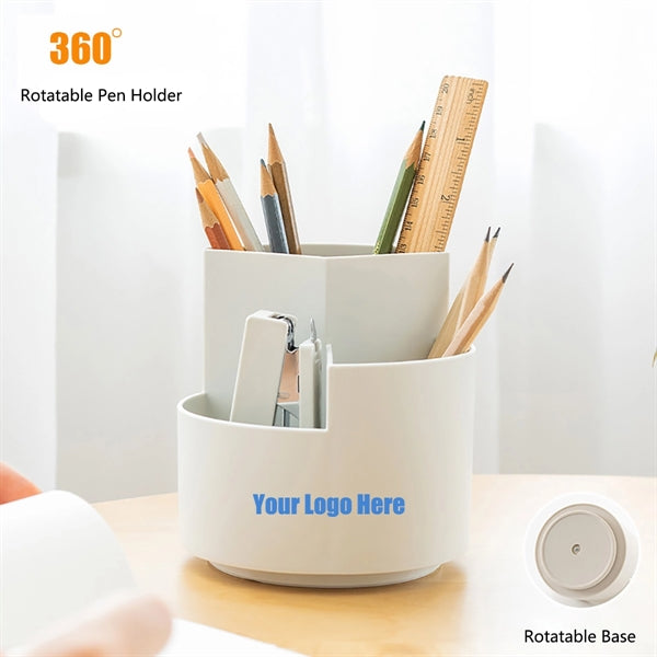 Rotatable Desk Pen Holder