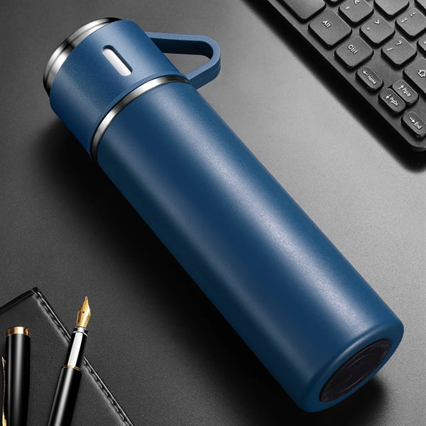 Insulated Vacuum Bottle With Cup