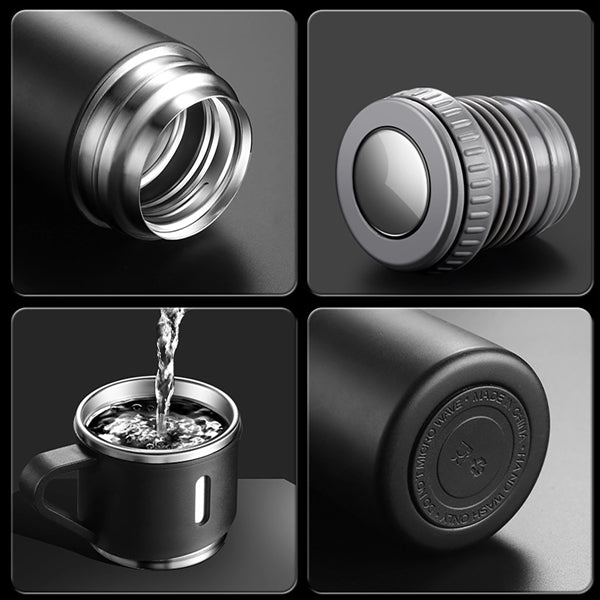 Insulated Vacuum Bottle With Cup