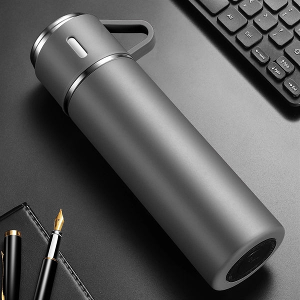 Insulated Vacuum Bottle With Cup