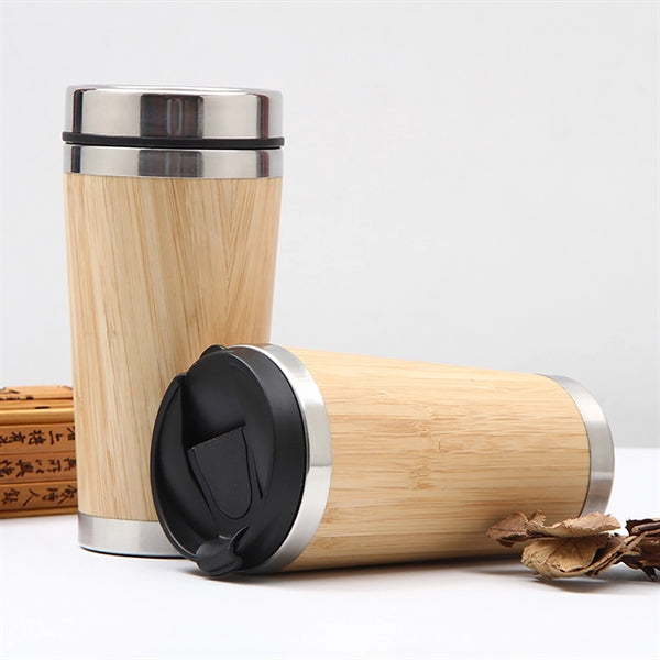 15Oz Tumbler Bamboo Mug