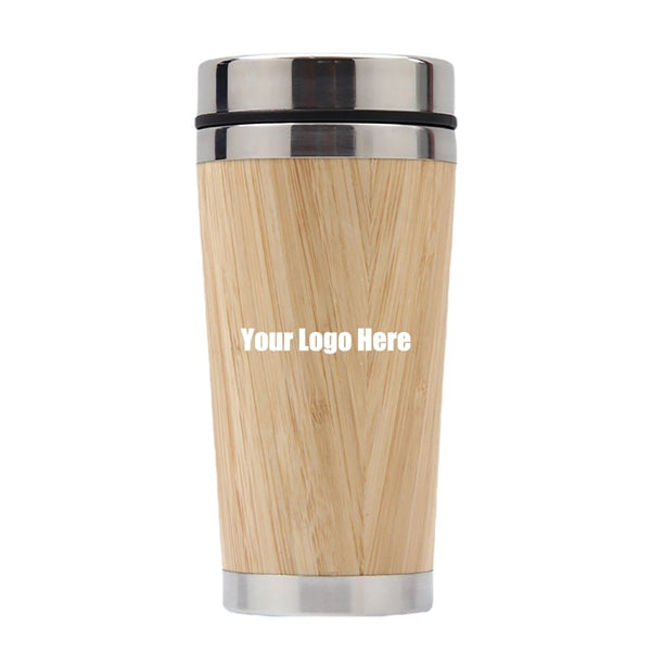 15Oz Tumbler Bamboo Mug