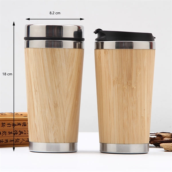 15Oz Tumbler Bamboo Mug