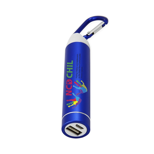Edgewater Carabiner Standard Power Bank with UL Certified Ba