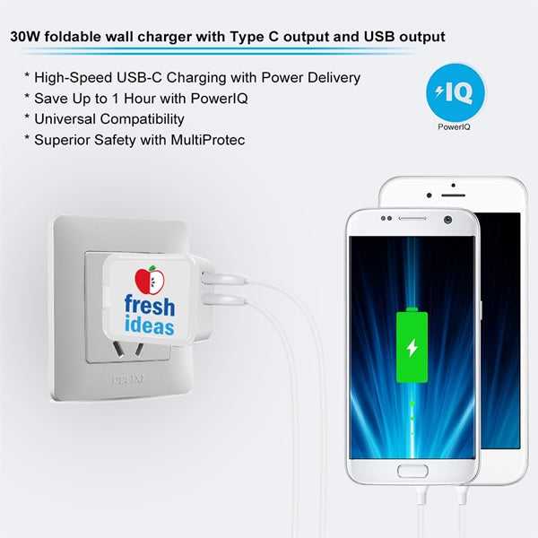 Carlsbad 30W Wall Charger