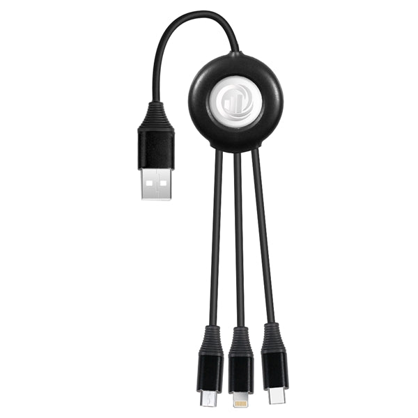 Giraffe 3-in-1 Light Up Charing Cable