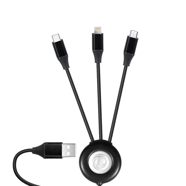 Giraffe 3-in-1 Light Up Charing Cable