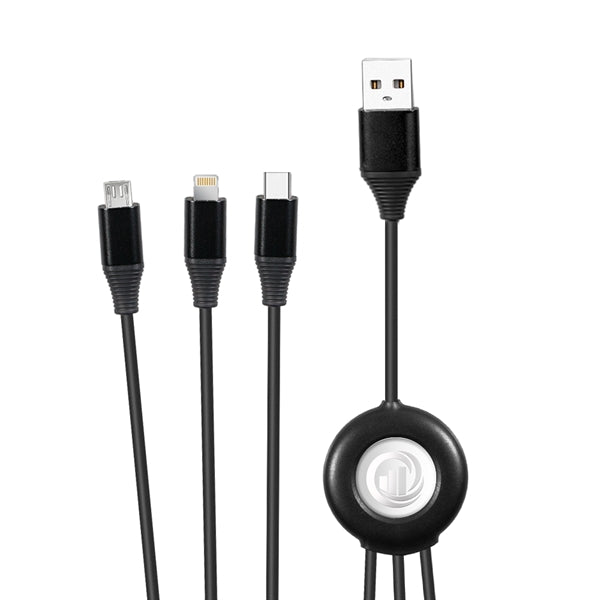 Giraffe 3-in-1 Light Up Charing Cable
