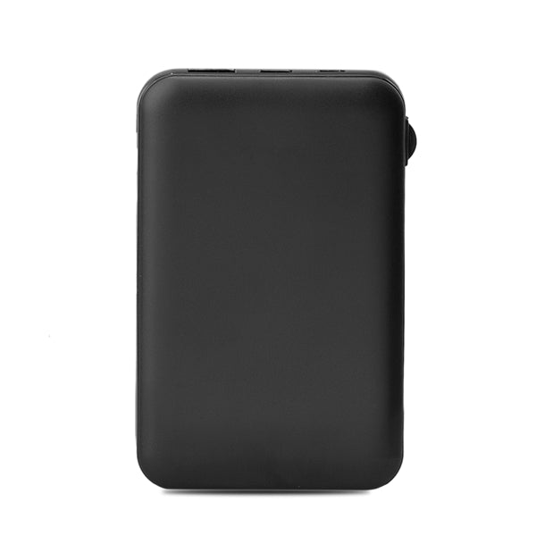 Drum 5000mAh Power Bank with Built-in Cable