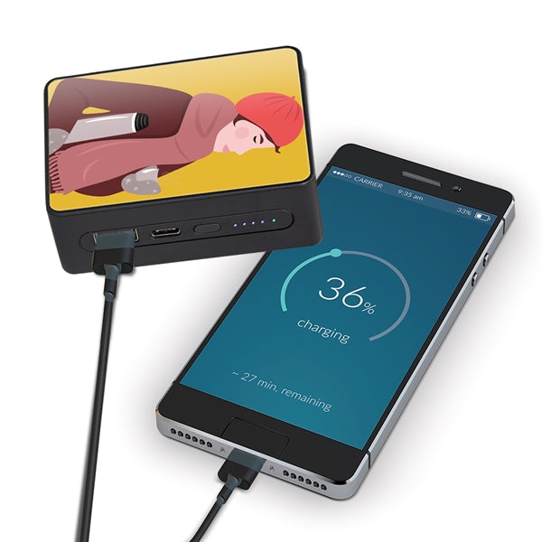 Looking Glass 10000mAh Wireless Power Bank