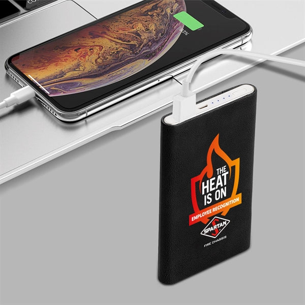 Tanner PU Wrapped Power Bank 4000mAh