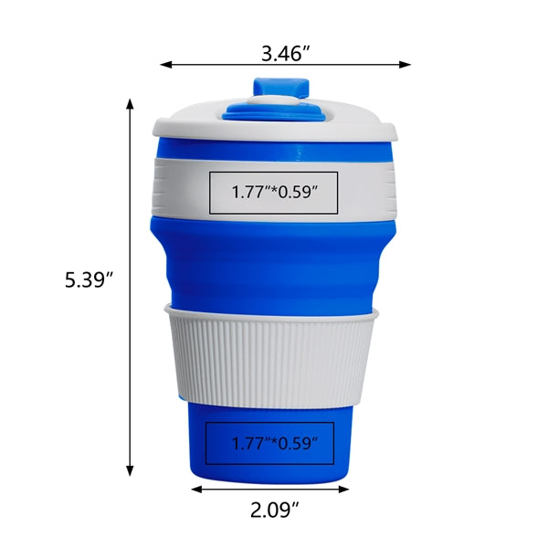 Kaldi 12oz Silicone Collapsible Coffee Mug