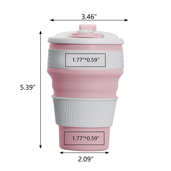 Kaldi 12oz Silicone Collapsible Coffee Mug