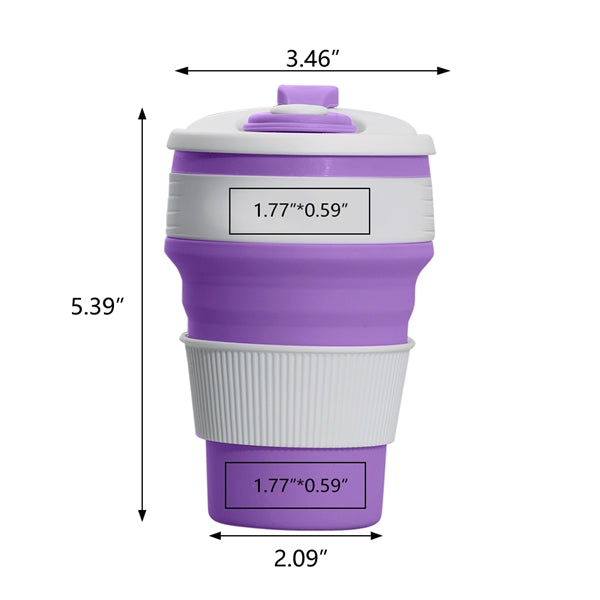 Kaldi 12oz Silicone Collapsible Coffee Mug