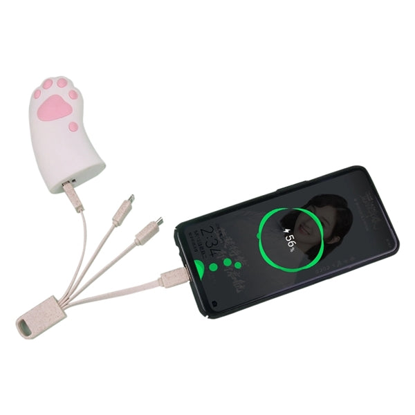 Eco Friendly Wheat Straw 4 In 1 Charging Cable With Type C
